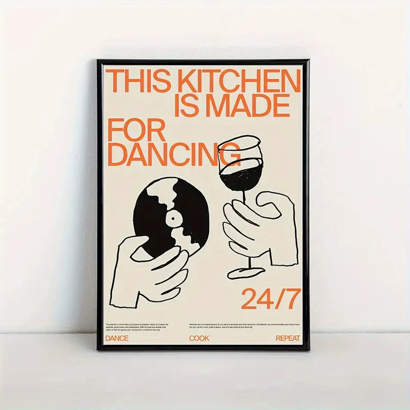 Kitchen is Made for Dancing