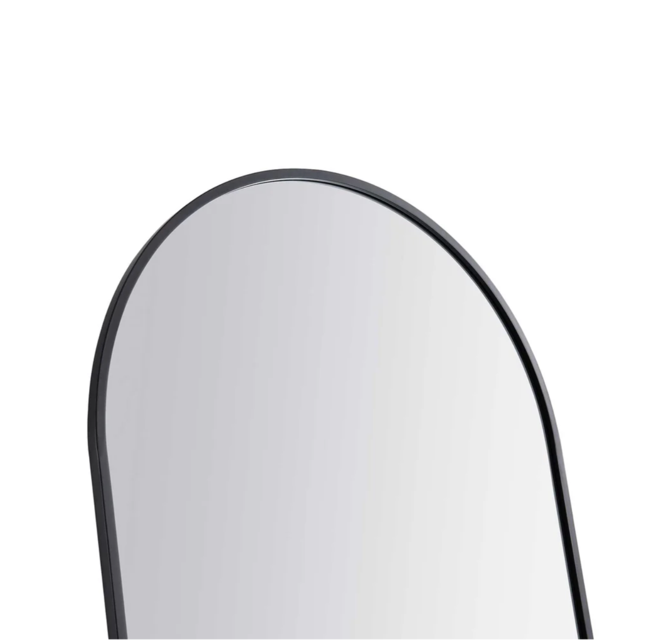 Full-Length Standing and Wall-Mounted Framed Mirror
