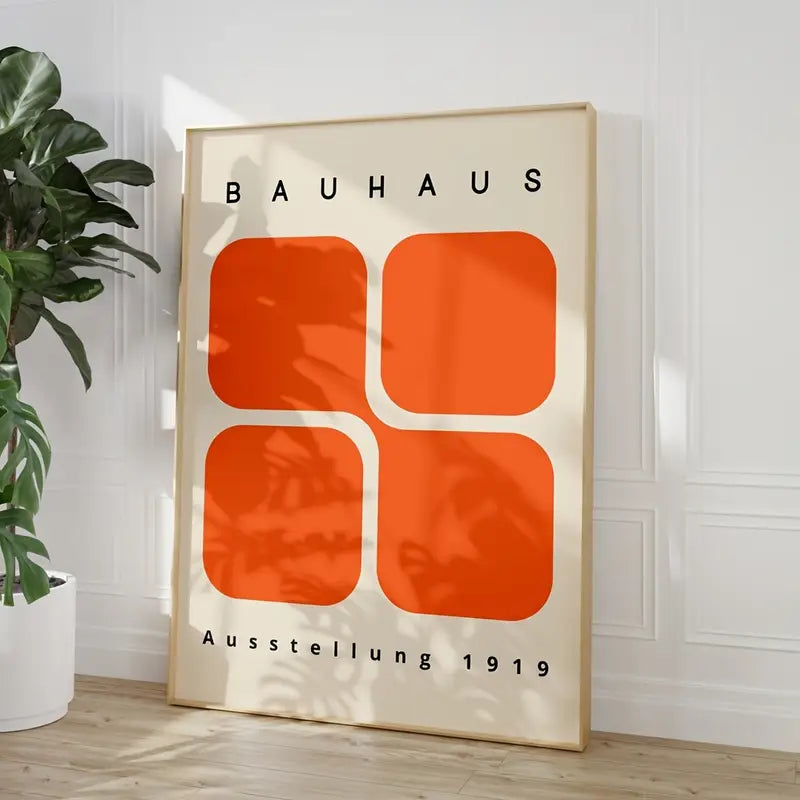 Squared Orange Bauhaus Signet