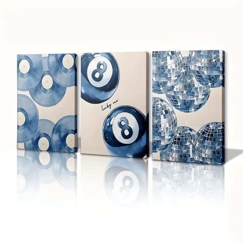3-Piece Blue Disco