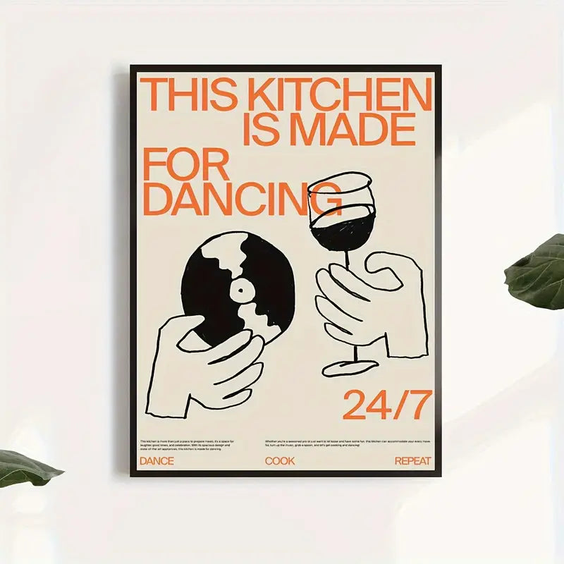 Kitchen is Made for Dancing