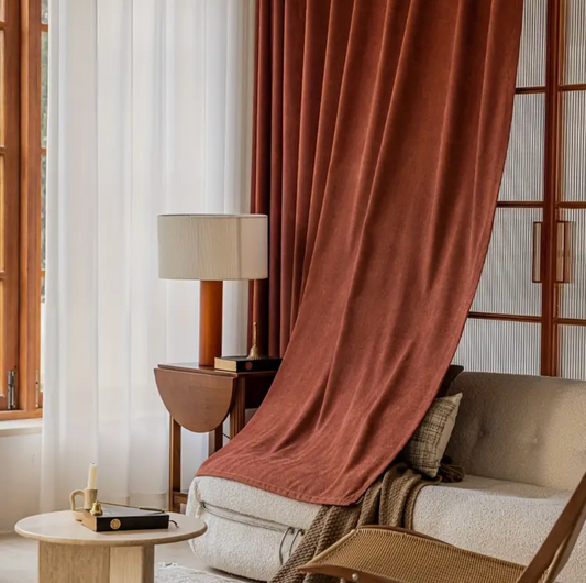 Luxurious Thick Chenille Curtain