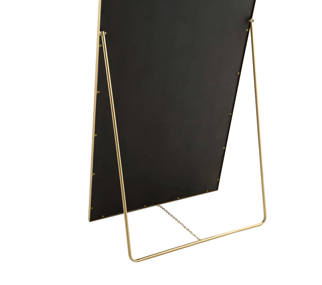Full-Length Standing and Wall-Mounted Framed Mirror