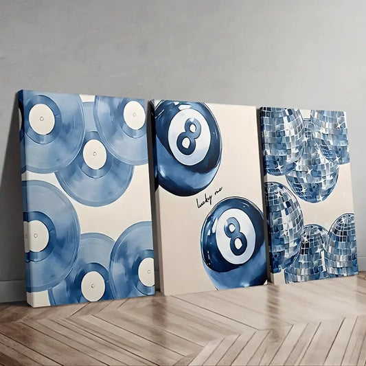 3-Piece Blue Disco